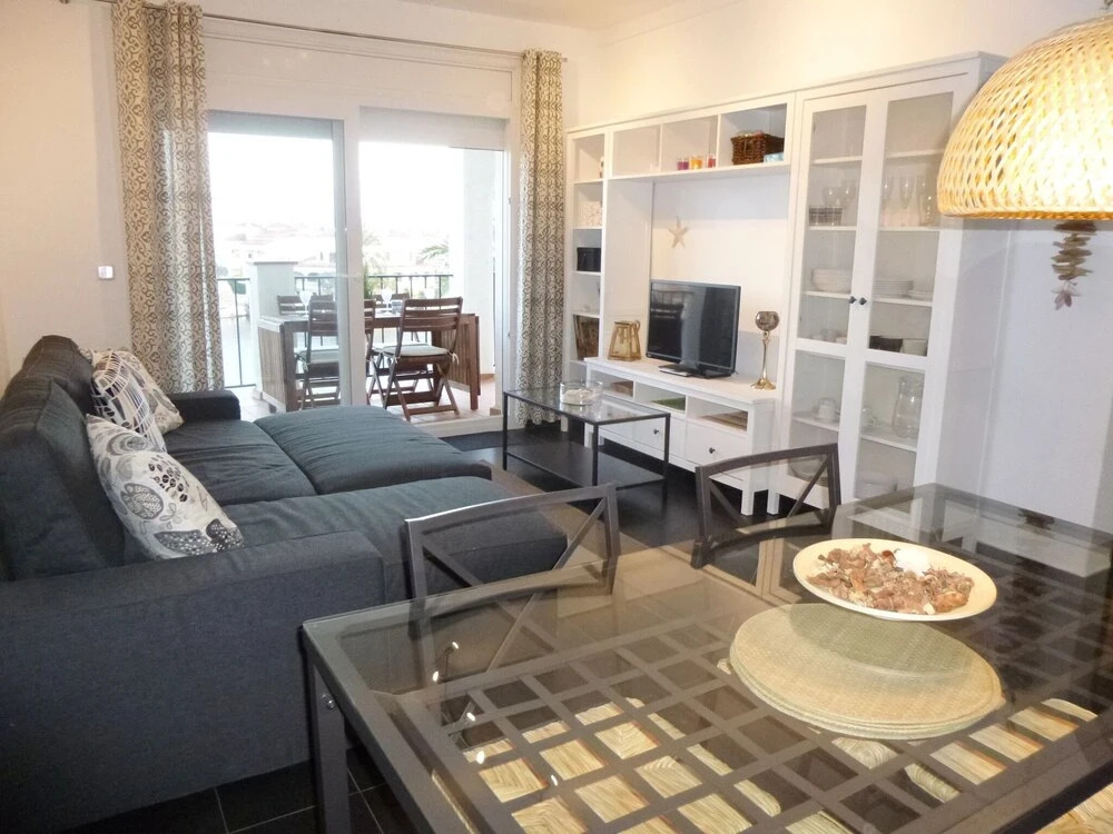 Apartment With a View of the Canal and the Communal Pool