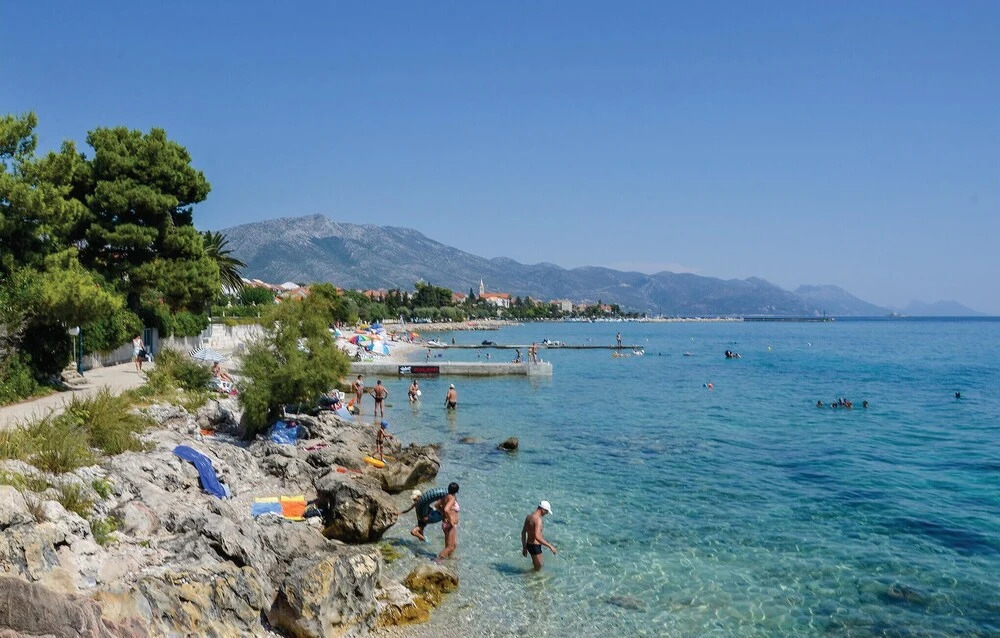 Nice Apartment in Orebic With Outdoor Swimming Pool, Wifi and Outdoor Swimming Pool