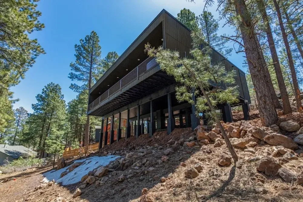 Le Cabin Noir LUX Alpine Retreat Spa BBQ
