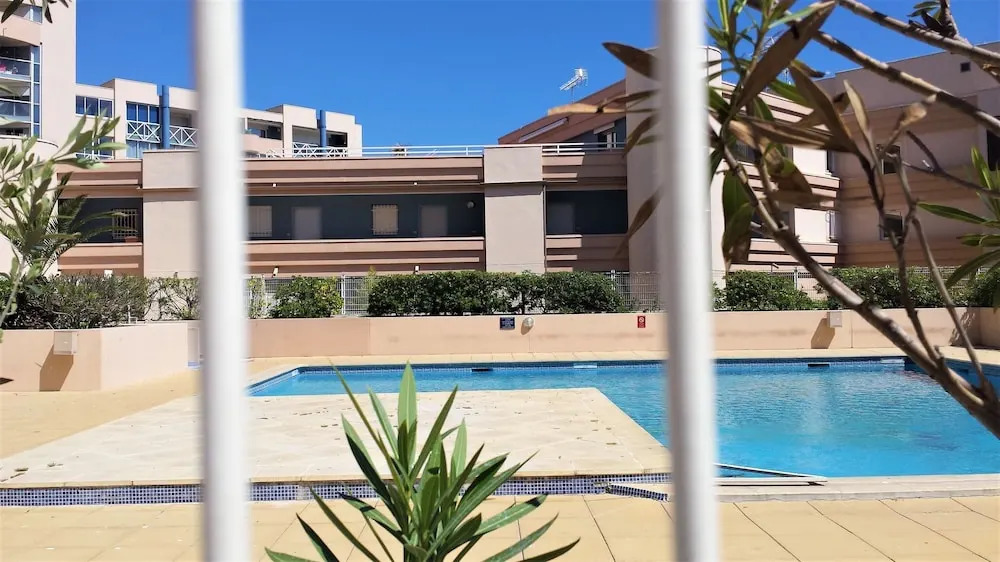 Modern Apartment in Sète With Balcony, sea View and Shared Pool Near C
