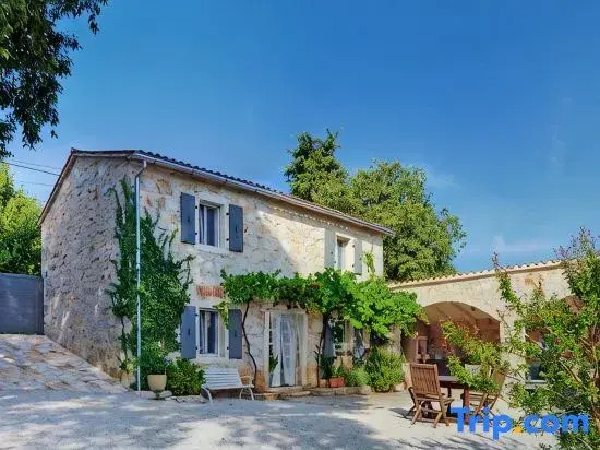 Villa Alisia, a beautiful natural stone house near Poreč