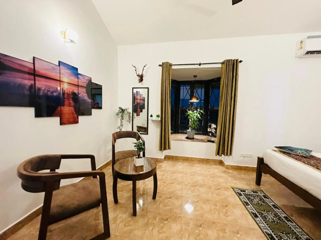 GR Stays - Arpora Duplex 3bhk Villa With Pool I Baga Beach 5 mins