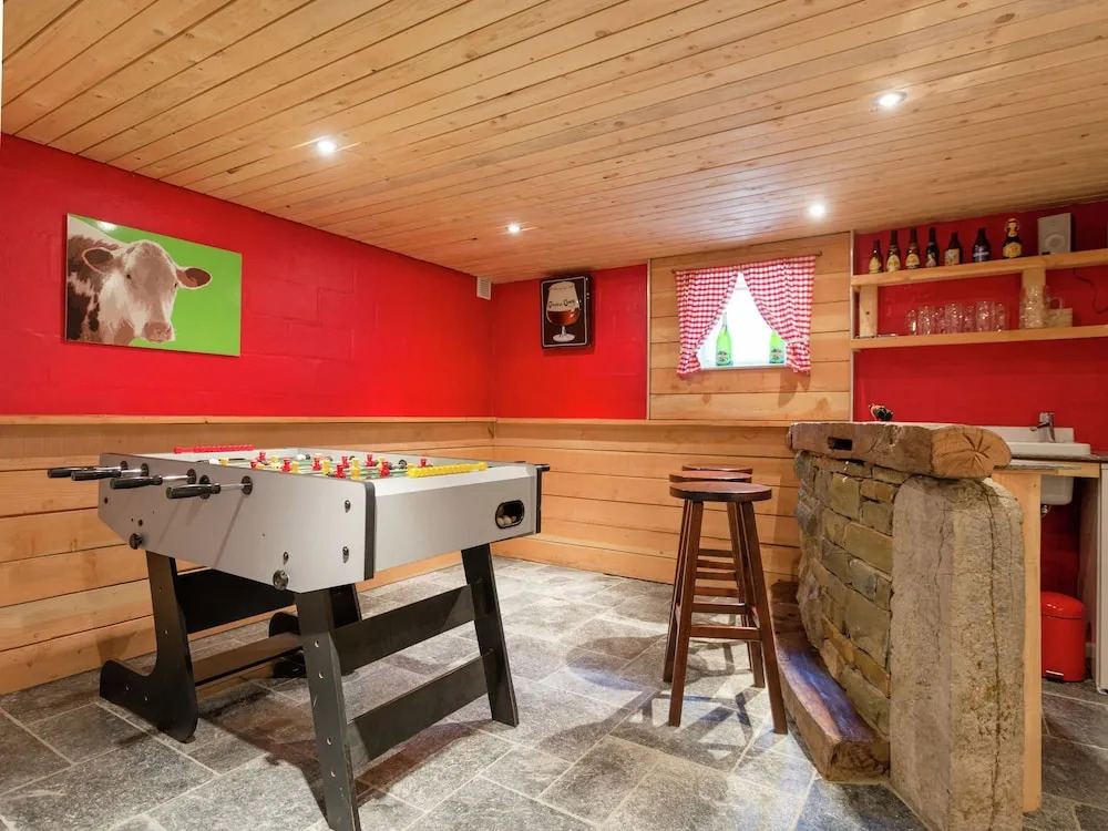 Holiday Home in Waimes With Bar, Playroom, Garden, Terrace, BBQ