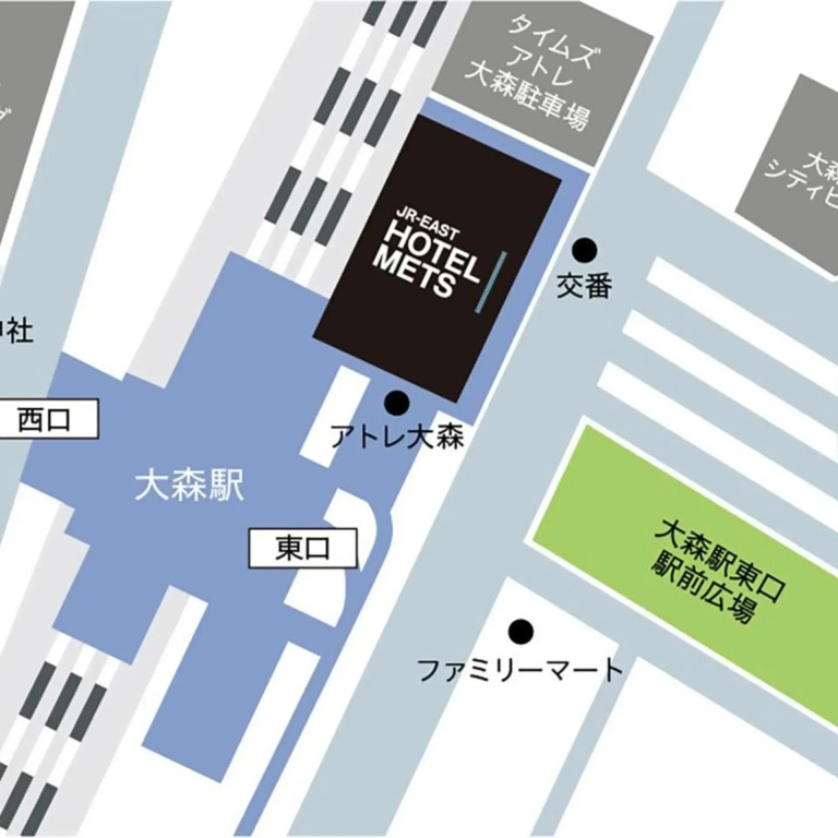 JR-East Hotel Mets Omori