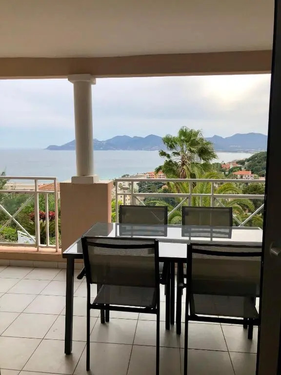 T2 superbe vue mer Cannes