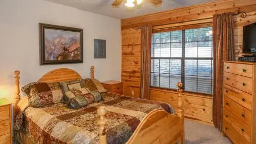 Hughes, Cabin at Ruidoso, with Forest View