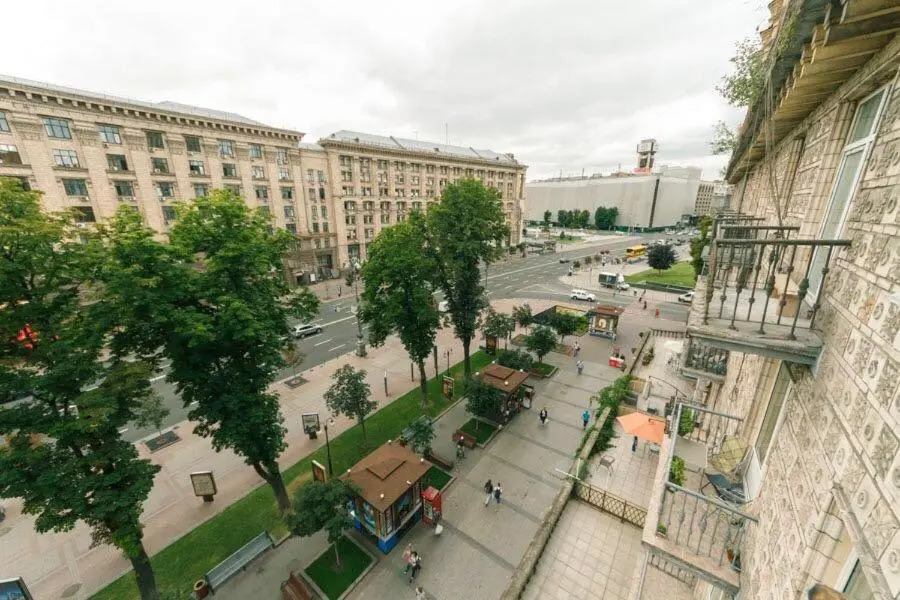 Видовая квартира на улице Крещатик.