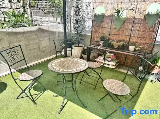 天下茶屋駅5分、専用庭付き平屋-KIK Iハウス