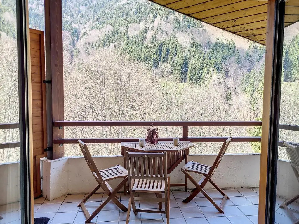 APPARTEMENT DUPLEX SPACIEUX -SAINT JEAN D'AULPS STATION-PROCHE MORZINE - 6-8 pers-RELAIS D7