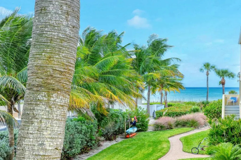 LaPlaya 201E Nestled in the palms just steps from the pool