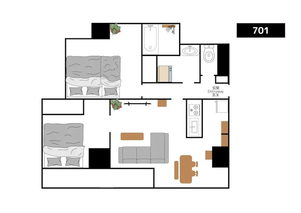 Starry Stay Suite Improve Nishimagome