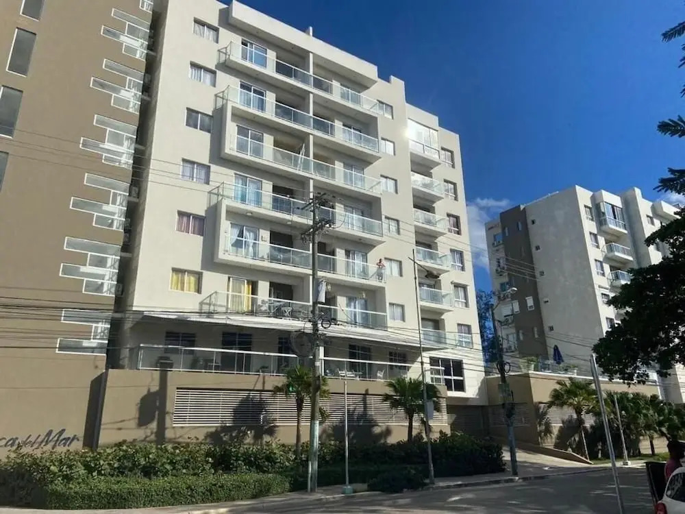 Modern Beach Apartment Pool Balcony 4min Walk to Boca Chica Beach