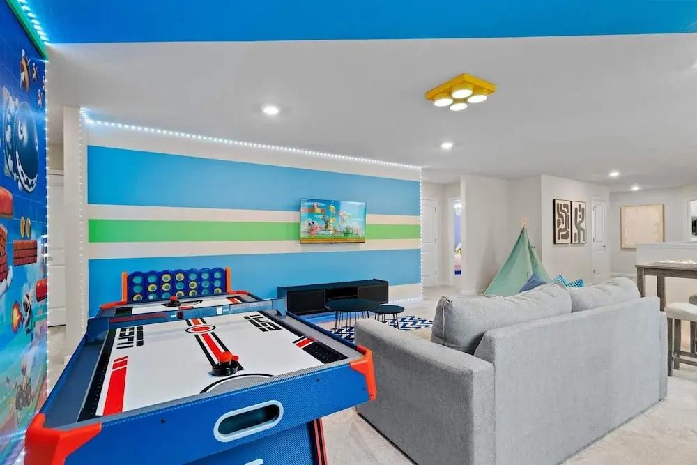 Chic 7bed With Private Pool Theme Bedrooms