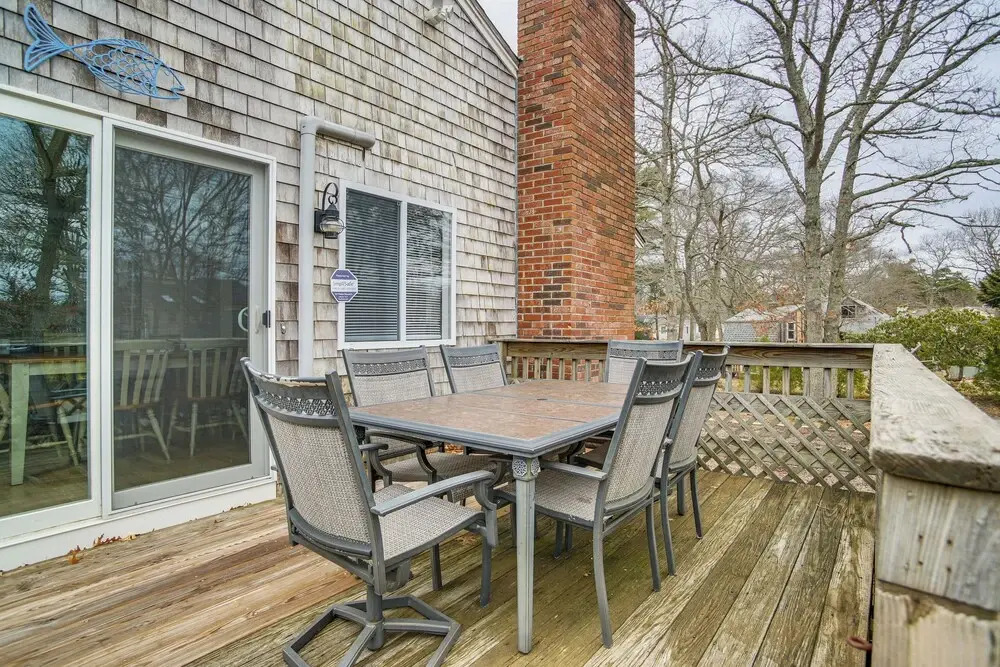 Backyard Chilling: Cape Cod Home Steps to Beach