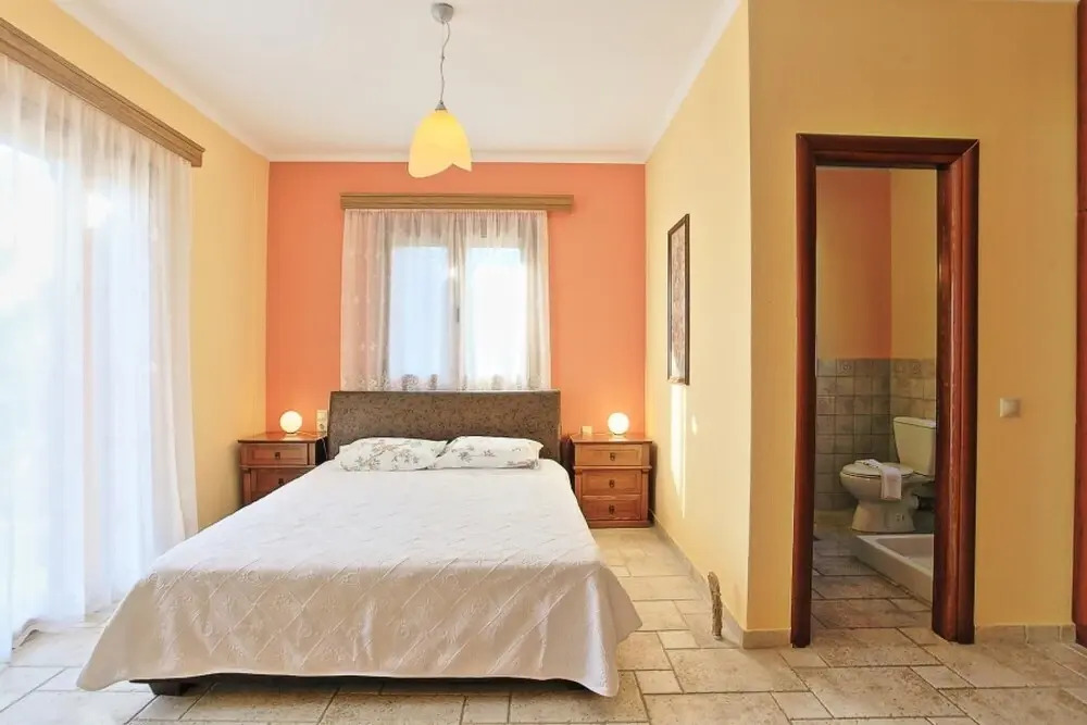 Villa Kyknos Large Private Pool Walk to Beach Sea Views A C Wifi Car Not Required Eco-friendl - 2329
