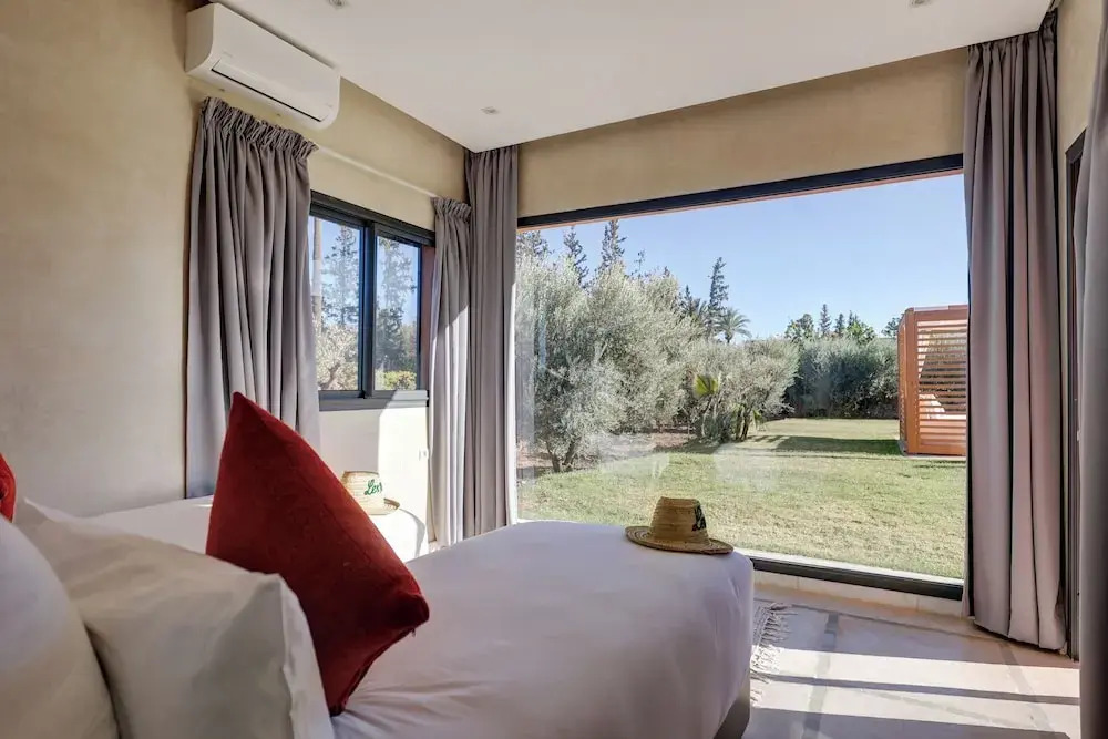 Villa Roseaux heated pool Marrakech