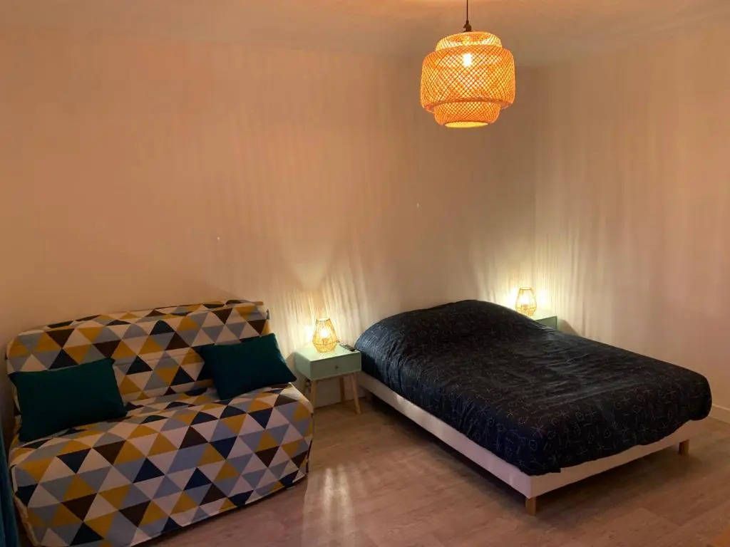 L EFFET MER 70M2 avec 2 chambres doubles, avec parking GRATUIT Netflix, Disney plus, Amazon prime