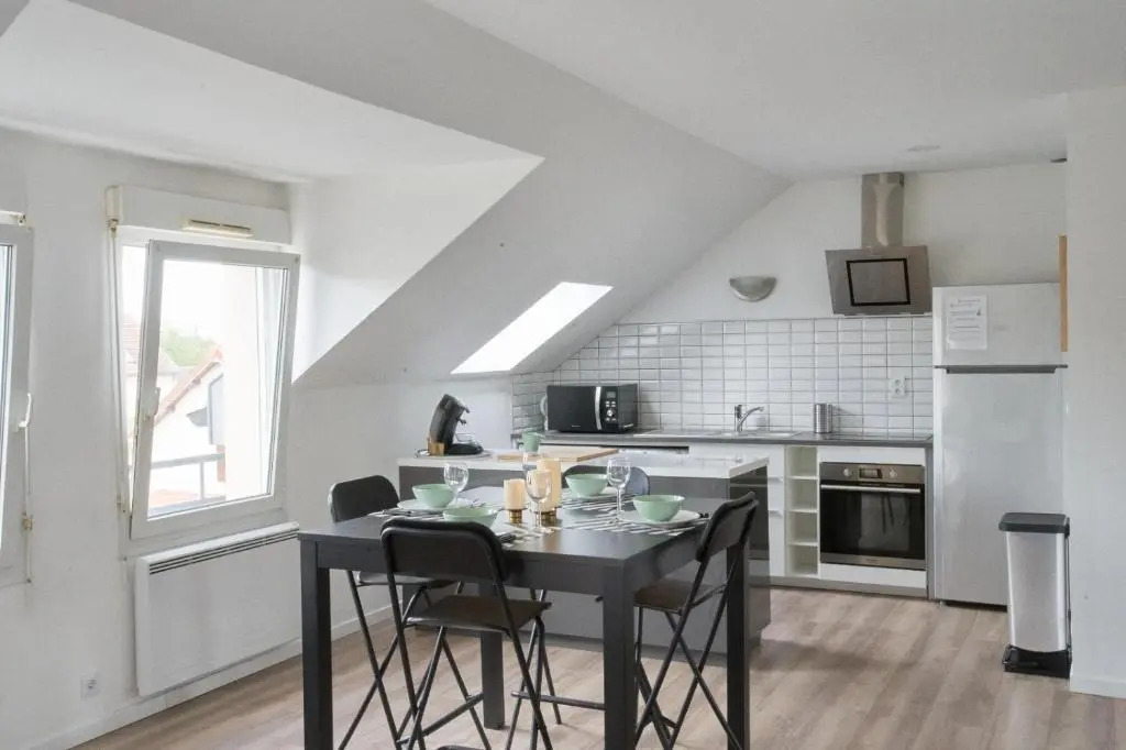 Appart Balcon 10 mins Disneyland 2CHB QuartierChic