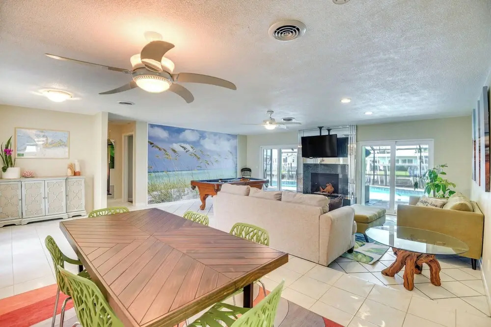 Sunny South Daytona Home w/ Pool & Grill!