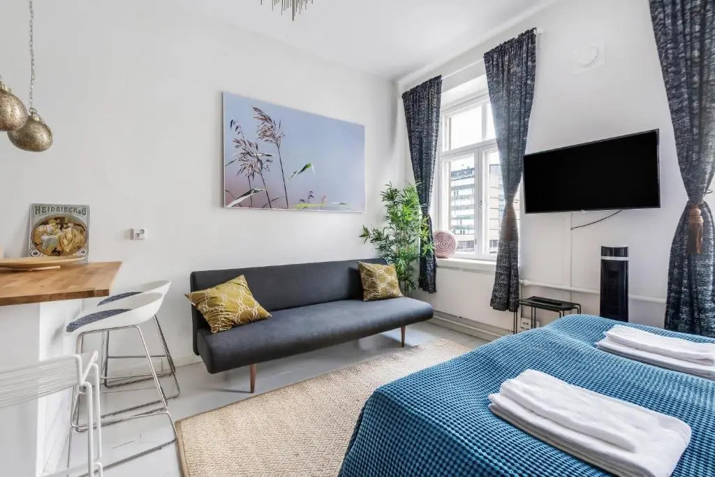 WeHost Bright Studio for 6 Kallio Travellers