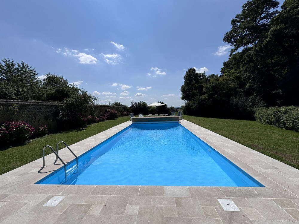 Chateau in Sarthe With Heated Pool