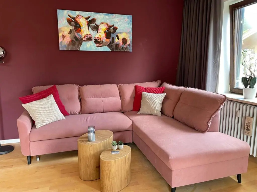 Work & Play - Apt am Tegernsee, 2 min zur Seesauna mit Balkon & Kamin