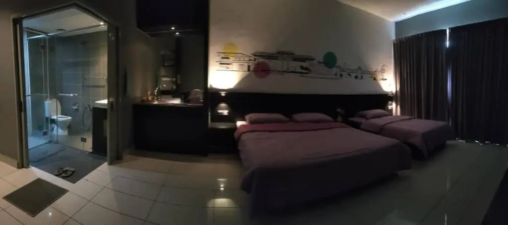 Aeropod Studio Room For 3 Pax Near Airport/Kk City/Tg Aru