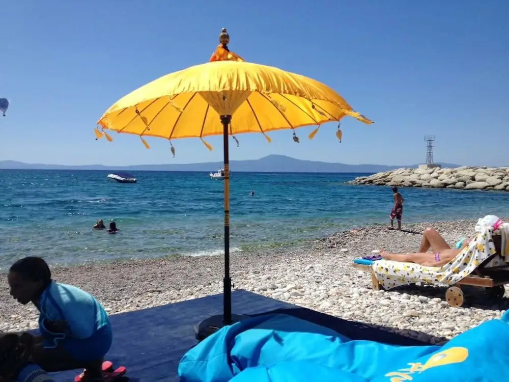 Apartment With 2 Bedrooms in , With Wonderful sea View, Enclosed Garden and Wifi Near the Beach