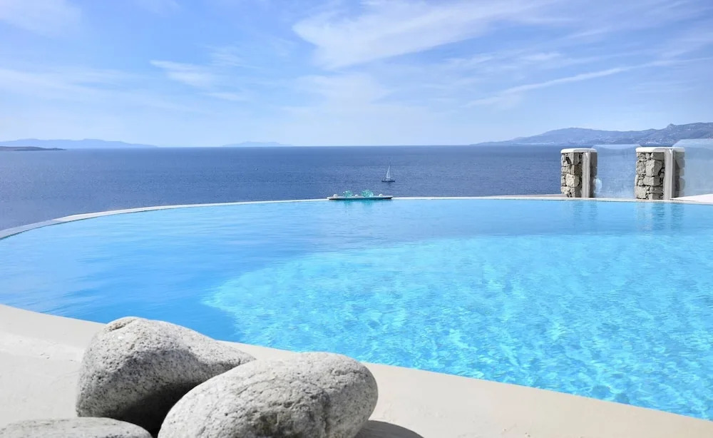 Amazing Sea View Villa Nymph By Calypso Sunset
