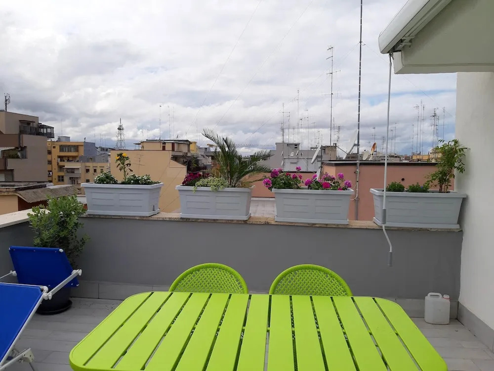 Apartment With 2 Bedrooms in Bari, With Wonderful City View, Terrace and Wifi