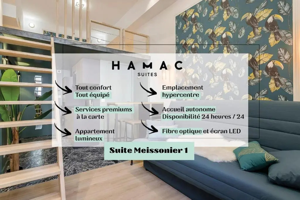 Hamac Suites - Meissonnier 1 - 4 people