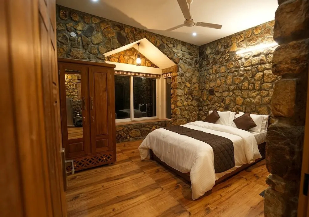 Stone castle by voye homes