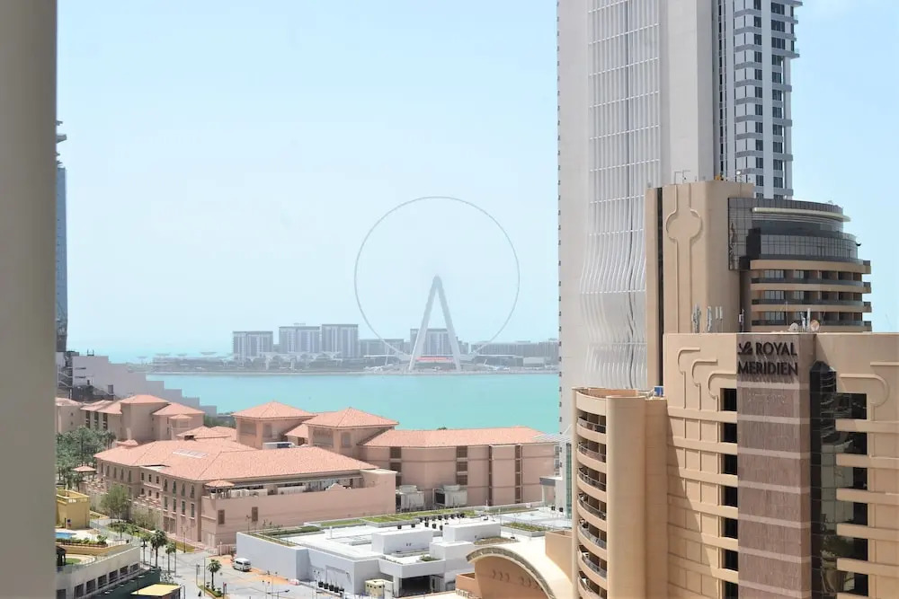 Sea view furnished STUDIO with balcony in Marina - JMI