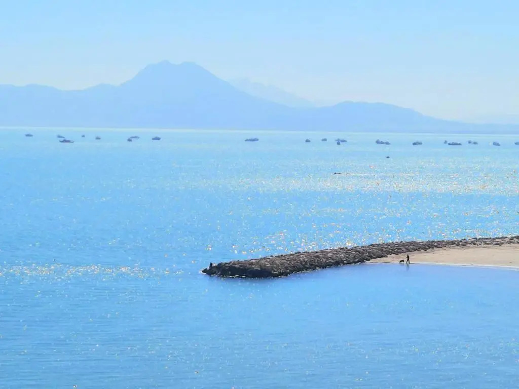The bleu sea