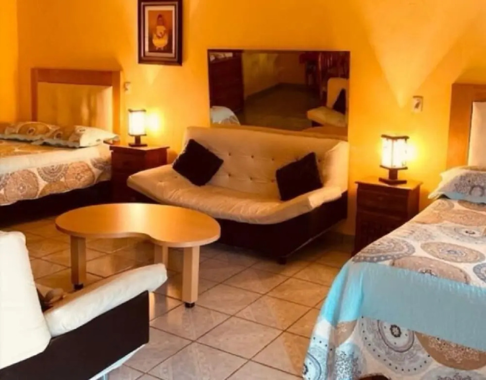 CABAÑA tipo habitación con PALAPA y Asador Planta Alta en Zacatlán