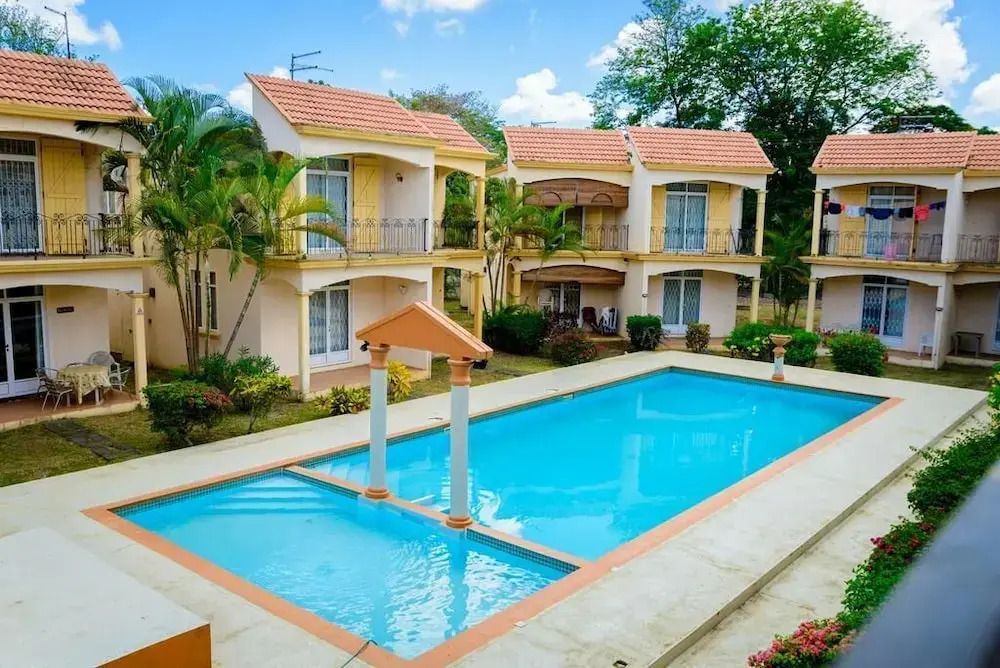 Beachfront Villa near Mont Choisy Beach