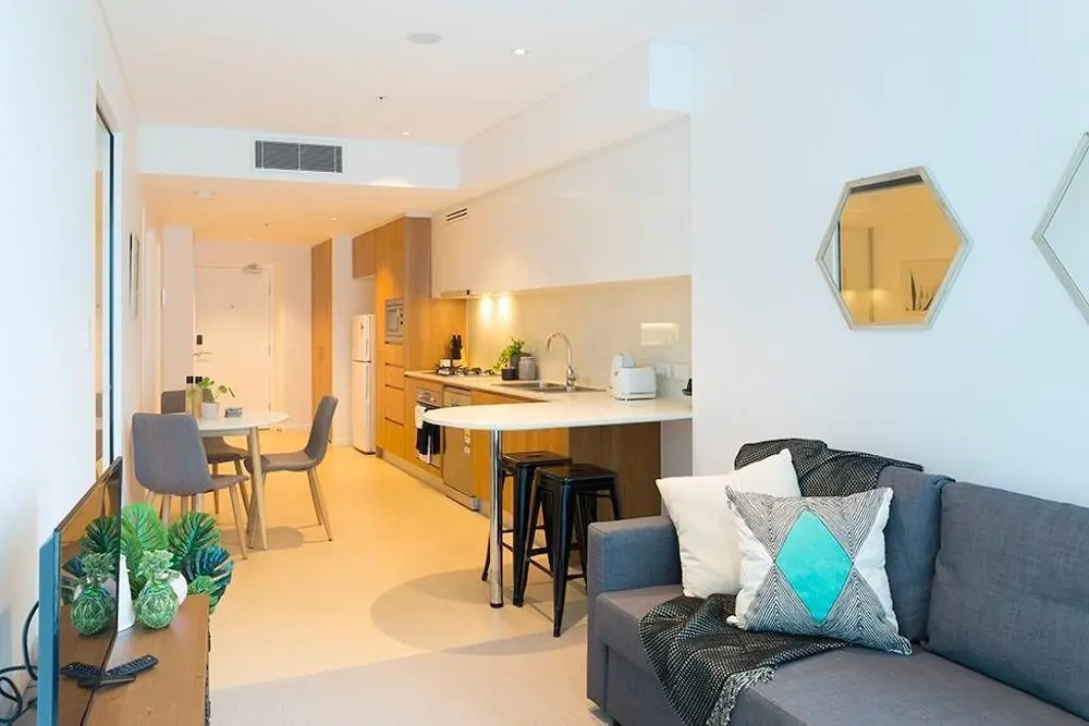 Compact Brisbane Pad With 2 Bedrooms