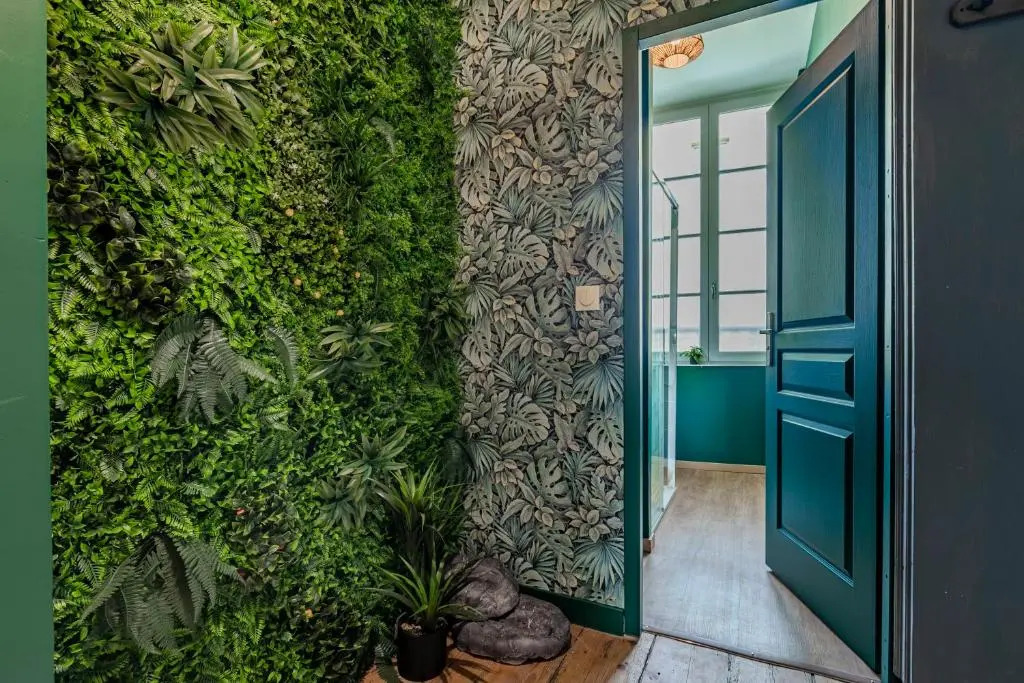 Appartement Jungle - Libourne Centre - 4 pers - Sauna - Netflix