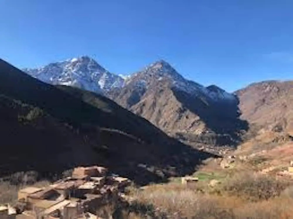 Authentic and pittoresque room for 3 people in Tamatert, Morocco