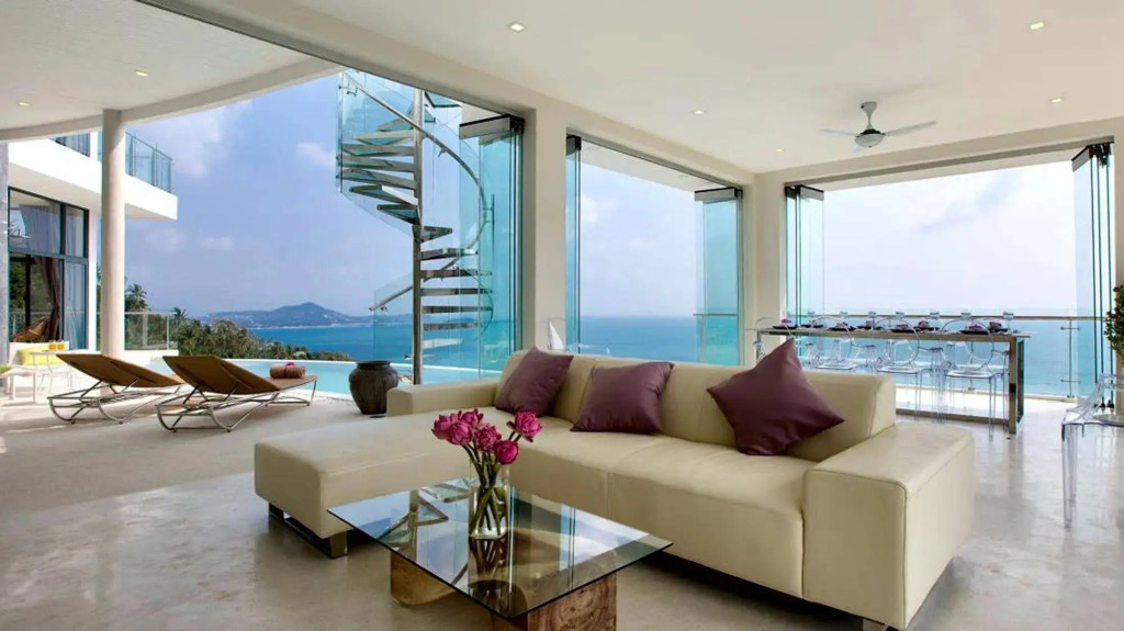 Villa Seawadee - luxurious, award-winning design Villa with amazing panoramic seaview