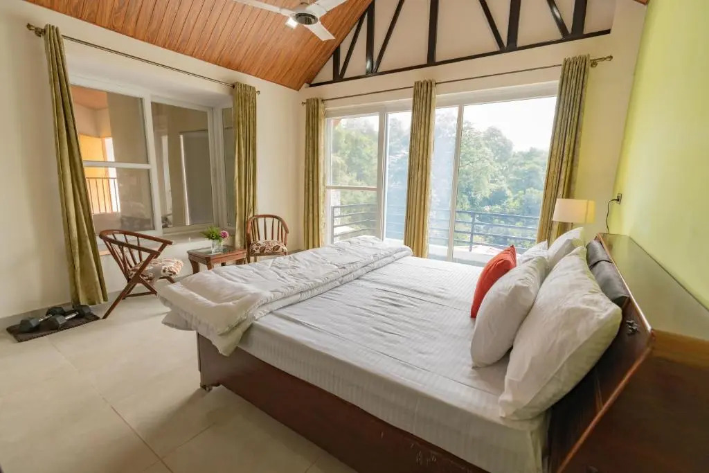 SaffronStays Wildernest - 2-BR Dehradun villa with gazebo, barbecue and mountain views