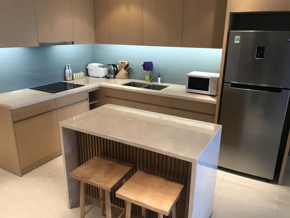 Sea View Apartment Danang Living