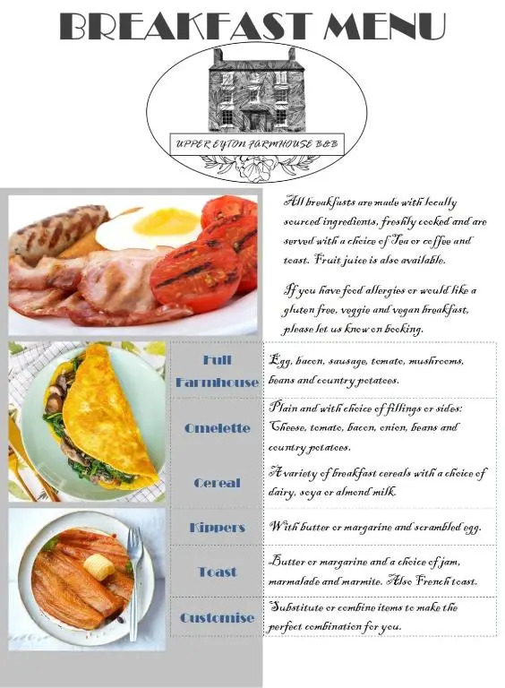 Upper Eyton Farmhouse B&B