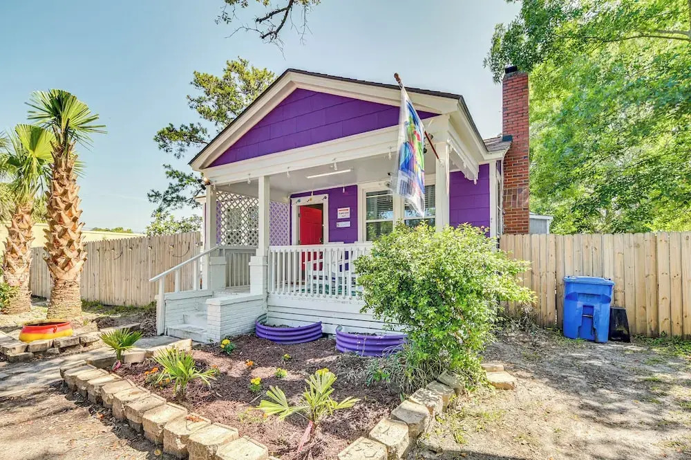 1 Mi to Broadway at the Beach: Home w/ Porch!