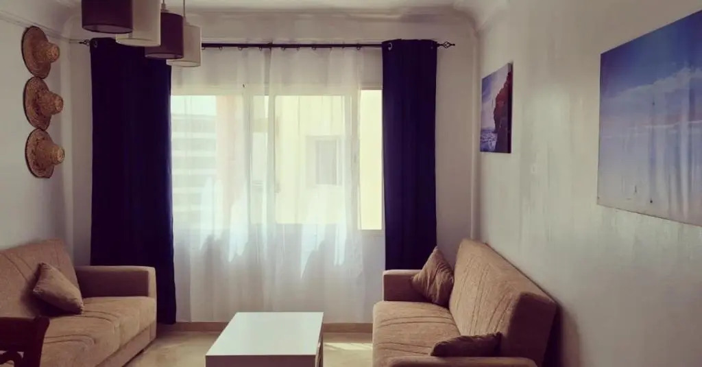 Beau studio à louer pour vacances à proximité de la plage de tanger