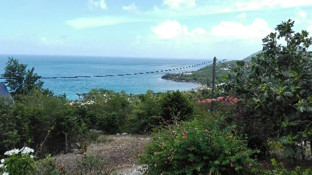 Apartment With 2 Bedrooms in Deshaies, With Wonderful sea View, Furnished Balcony and Wifi - 1 km From the Beach