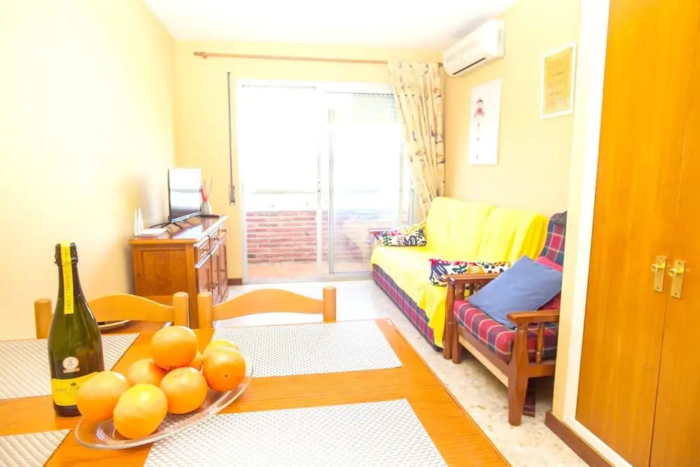 Apartment with One Bedroom in Lloret de Mar, with Wonderful Sea View, Pool Access, Furnished Balcony - 2 Km From the Beach
