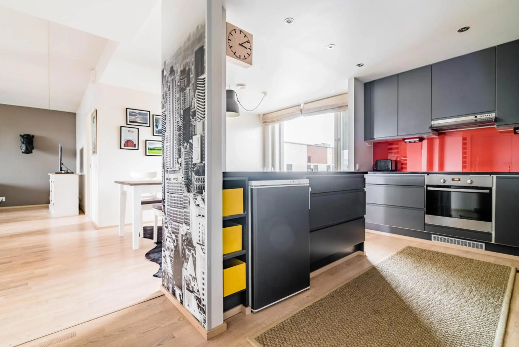 Beautiful penthouse in the center of Helsinki