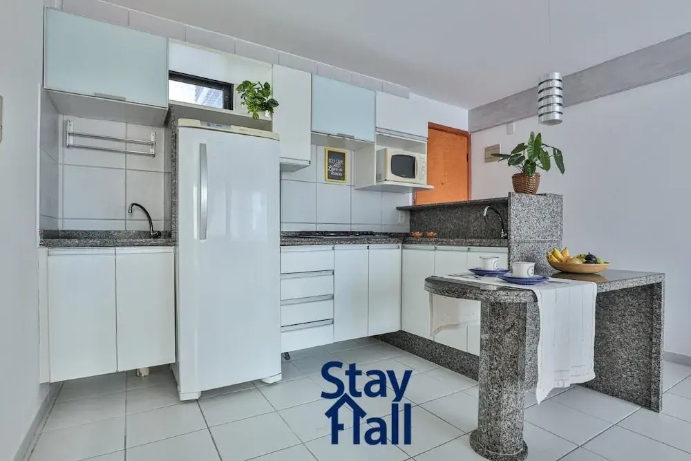 Flat 206 no Parque da Jaqueira-SH032