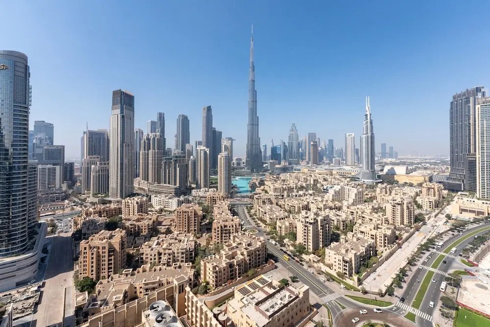 Sleek 3BR Maid s Room w Burj Khalifa View